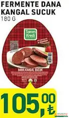 TARIM KREDİ FERMENTE DANA KANGAL SUCUK 180 G